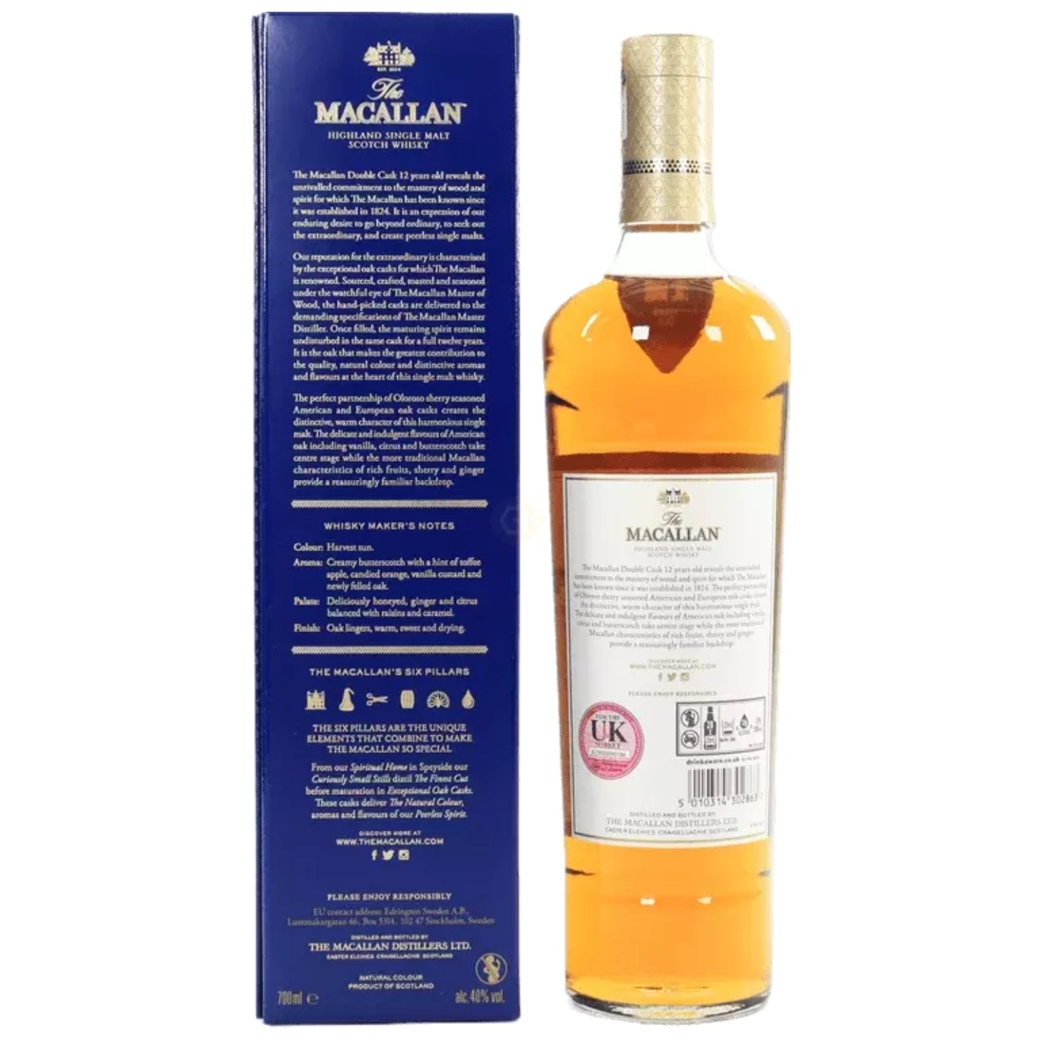 Macallan 12yr Double Cask Single Malt Scotch