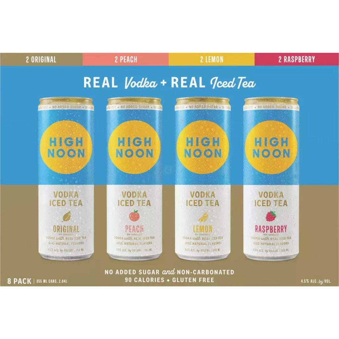 High Noon Vodka Hard Tea Variety Pack