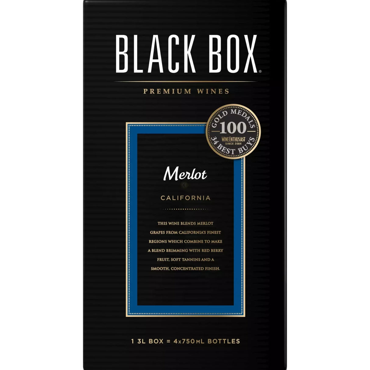 Black Box Merlot Red Wine Box Wine