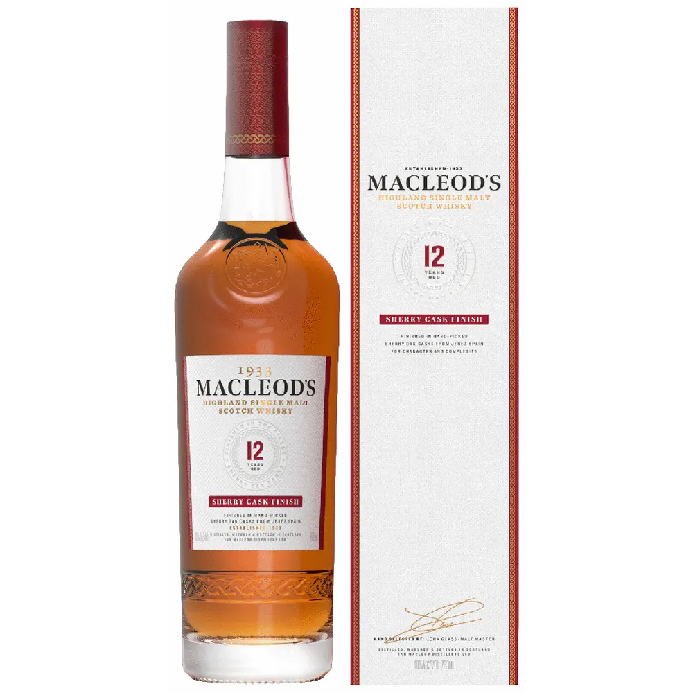 1933 Macleod's 12 Year Sherry Cask Single Malt Scotch