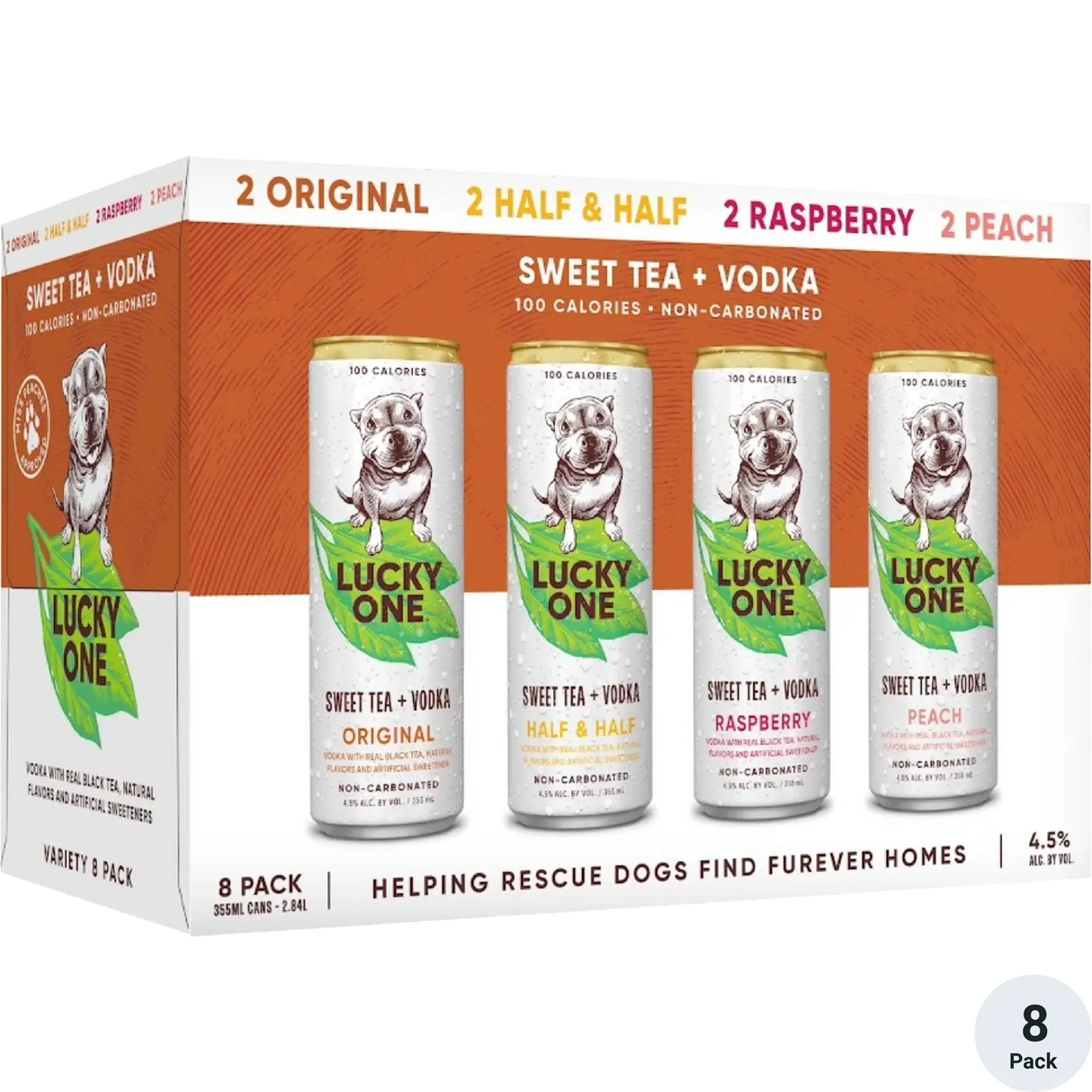Lucky One Vodka Iced Tea Variety 8-Pack
