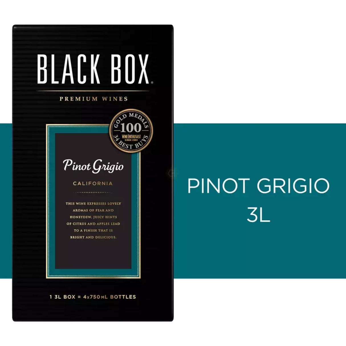 Black Box Pinot Grigio White Wine Box