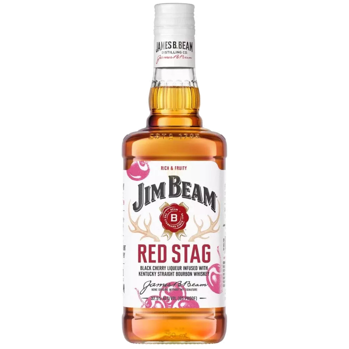 Jim Beam Red Stag Black Cherry Bourbon Whiskey