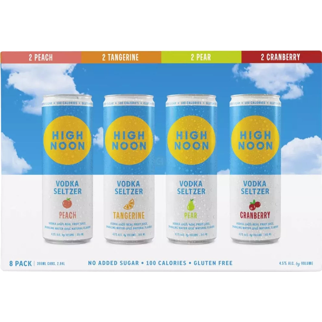 High Noon Day Pack Vodka Hard Seltzer