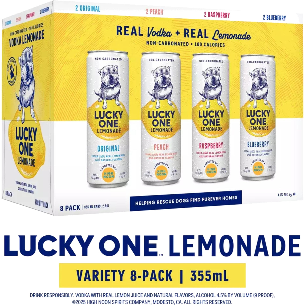 Lucky One Vodka Lemonade Variety