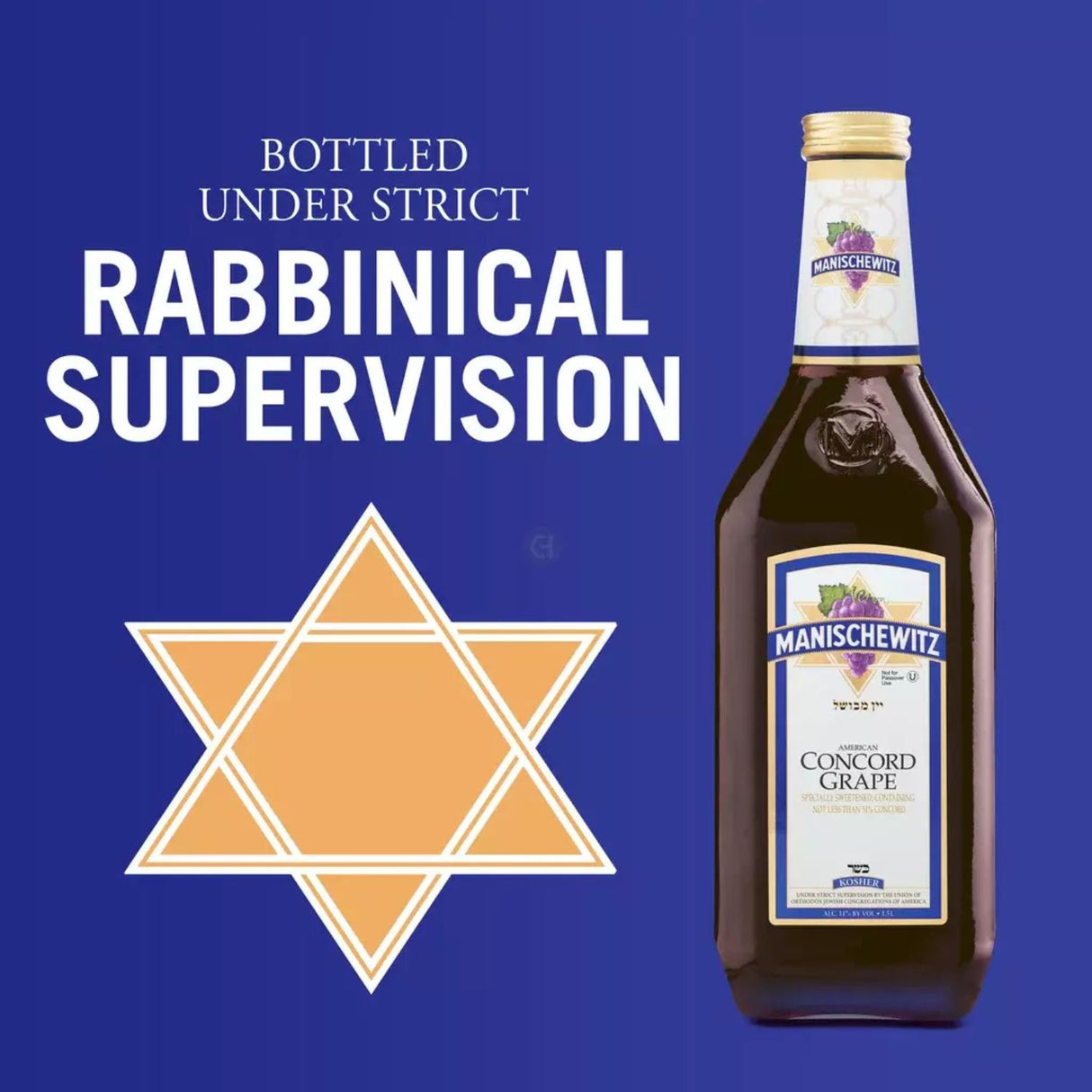 Manischewitz Concord Grape Fruit Wine