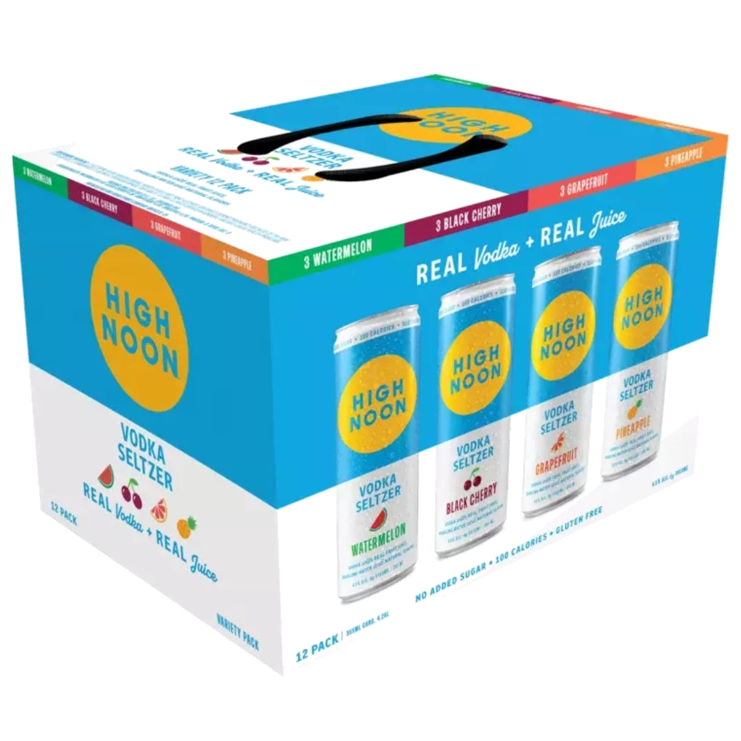 High Noon Vodka Hard Seltzer Variety Pack 12