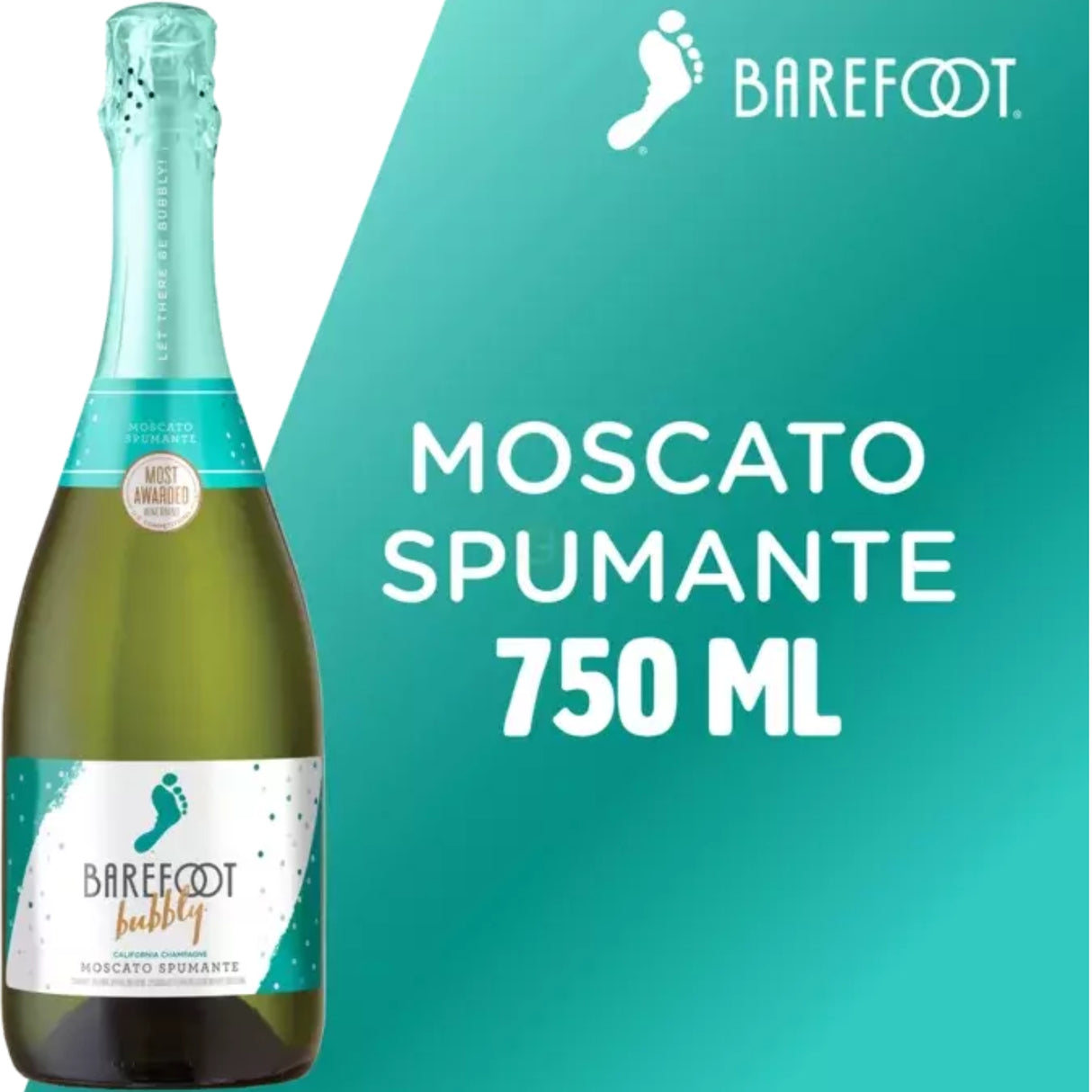 Barefoot Bubbly Moscato Spumante Champagne