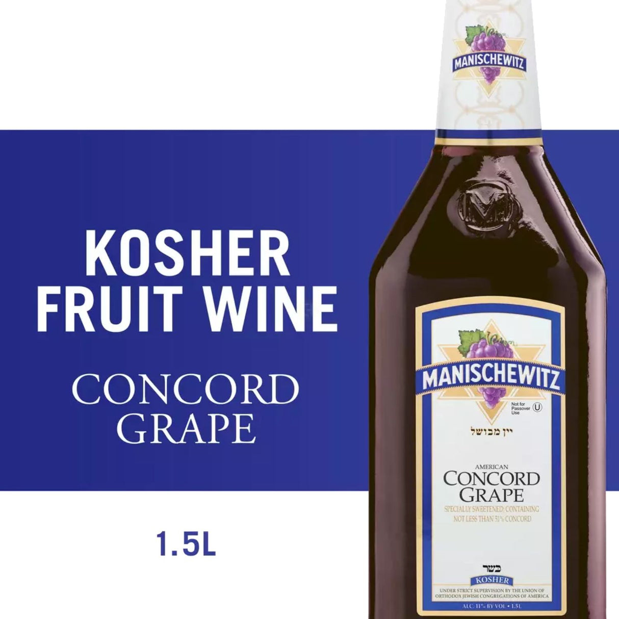 Manischewitz Concord Grape Fruit Wine