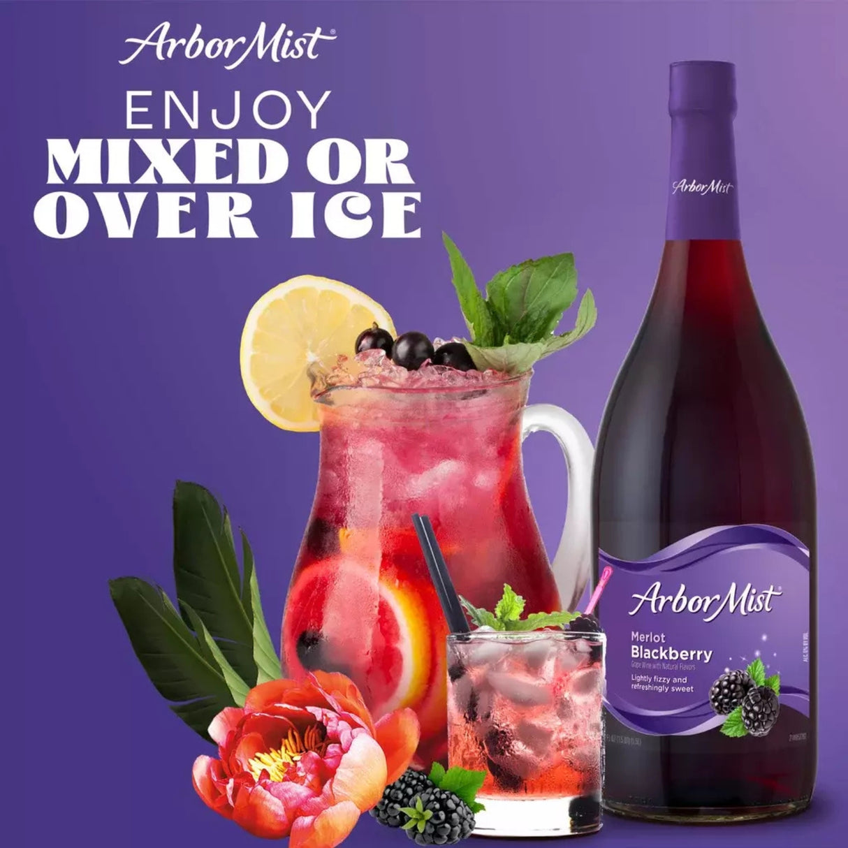 Arbor Mist Blackberry Merlot Sweet Red Wine
