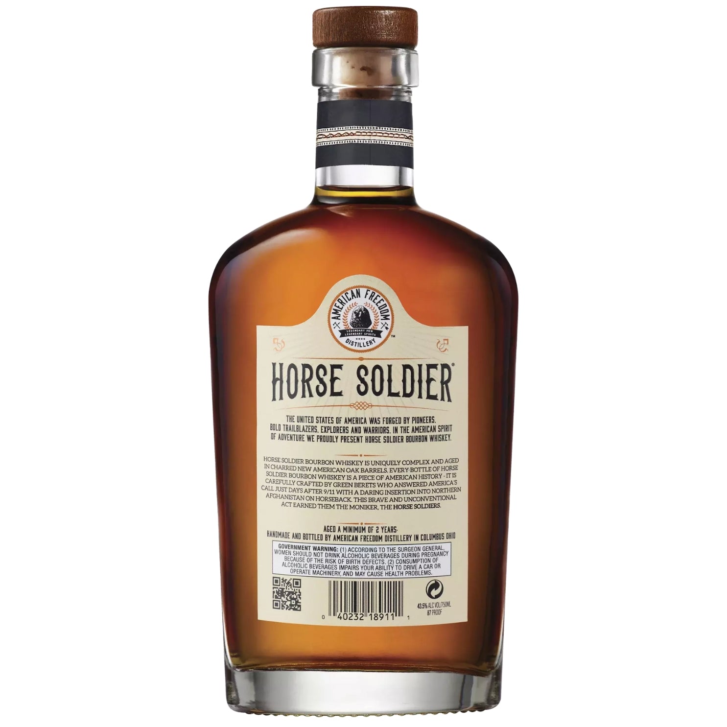 Horse Soldier Straight Bourbon Whiskey