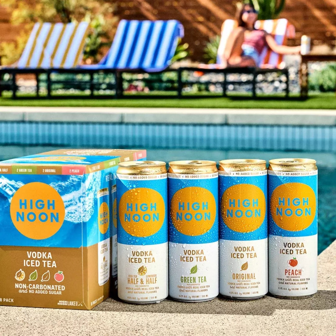 High Noon Lake Pack Vodka Hard Tea Variety Pack 8
