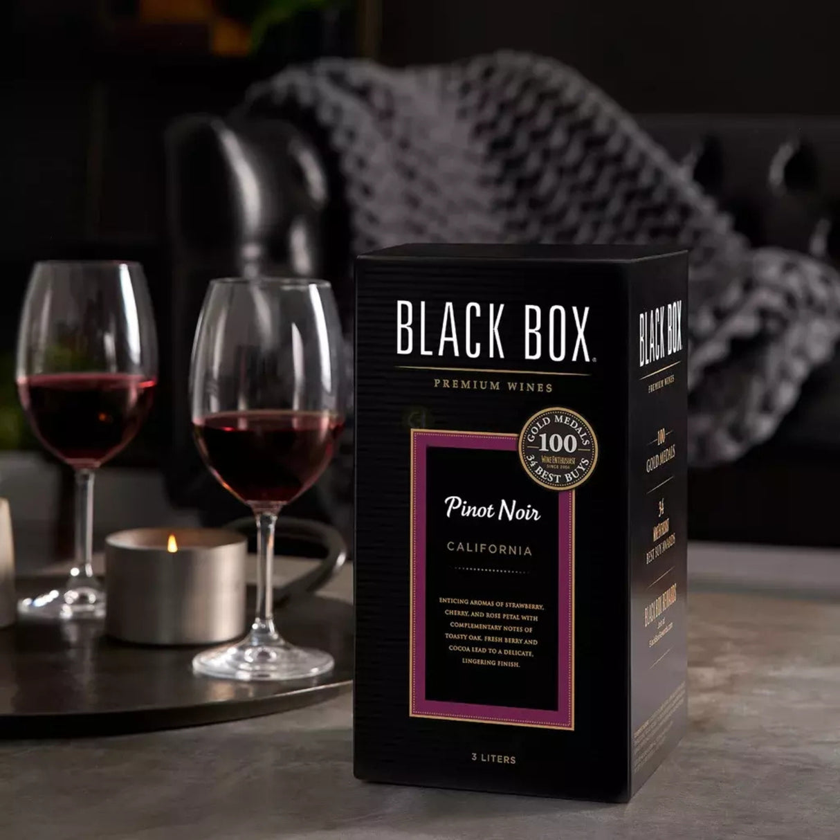 Black Box Pinot Noir Red Wine Box