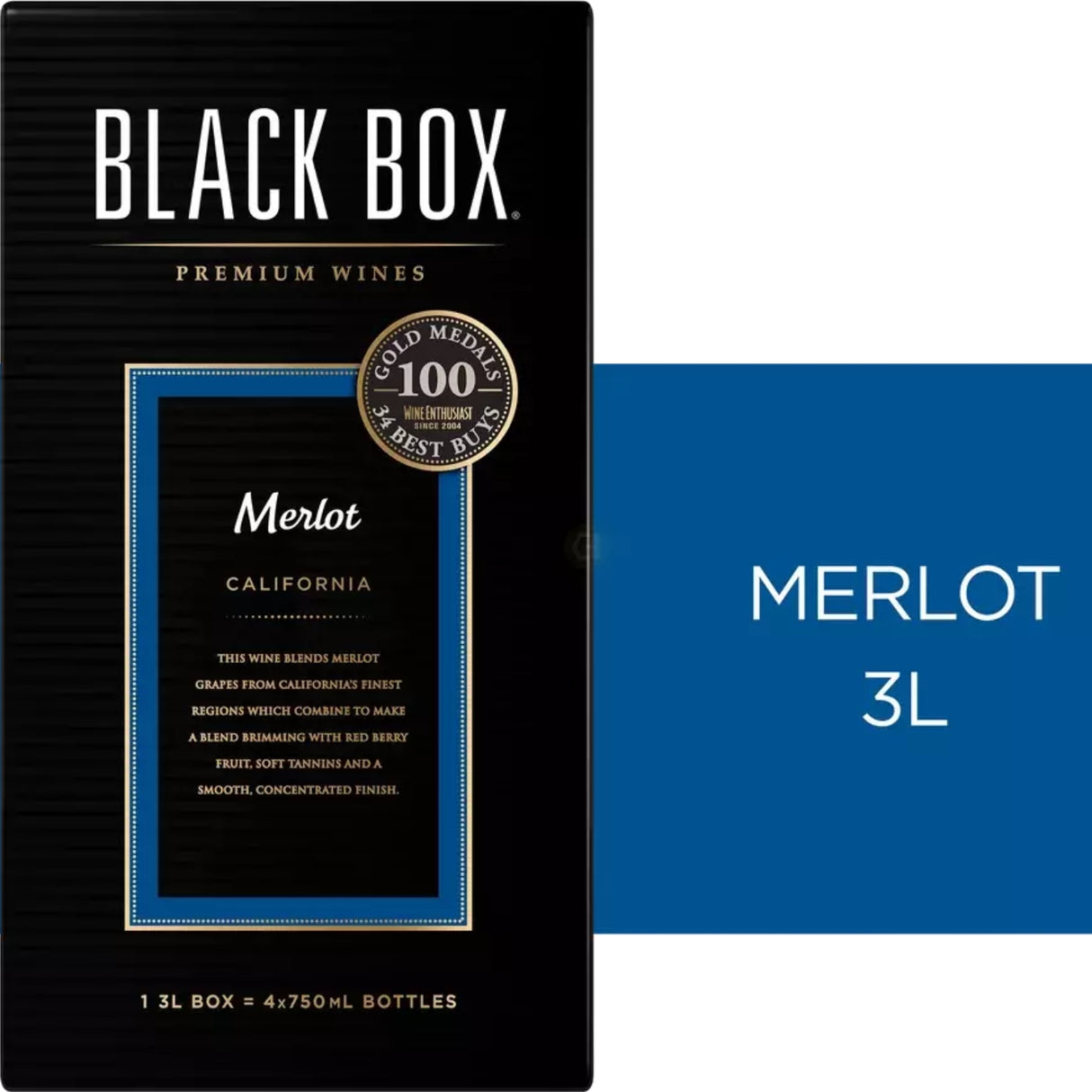 Black Box Merlot Red Wine Box Wine