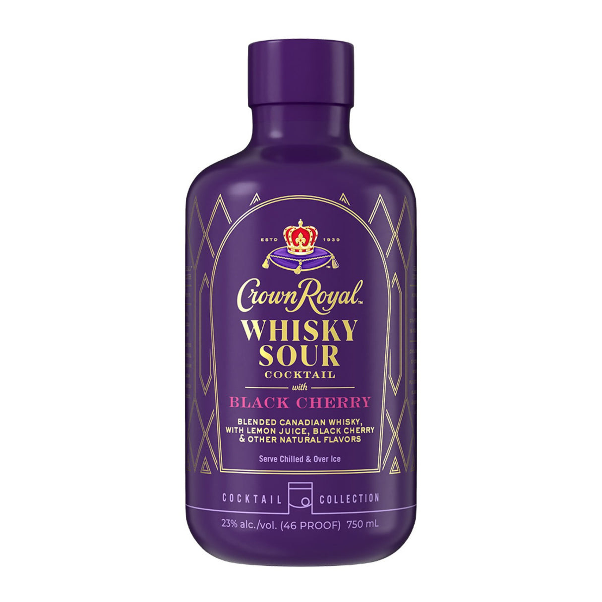 Crown Royal Whiskey Sour Black Cherry