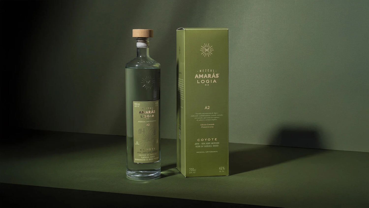 Amaras Logia Coyote Joven Mezcal