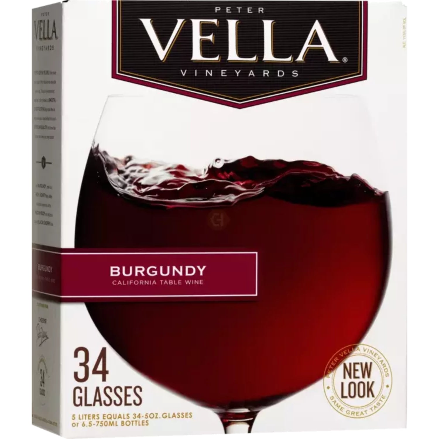 Peter Vella Burgundy Red Wine Box Wine