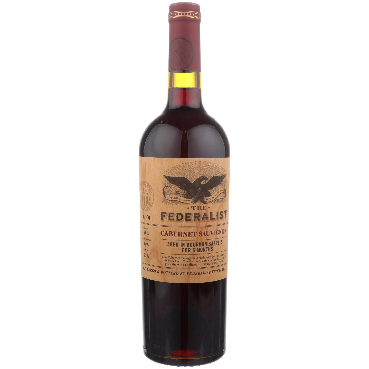 The Federalist Bourbon Barrel Cabernet Sauvignon