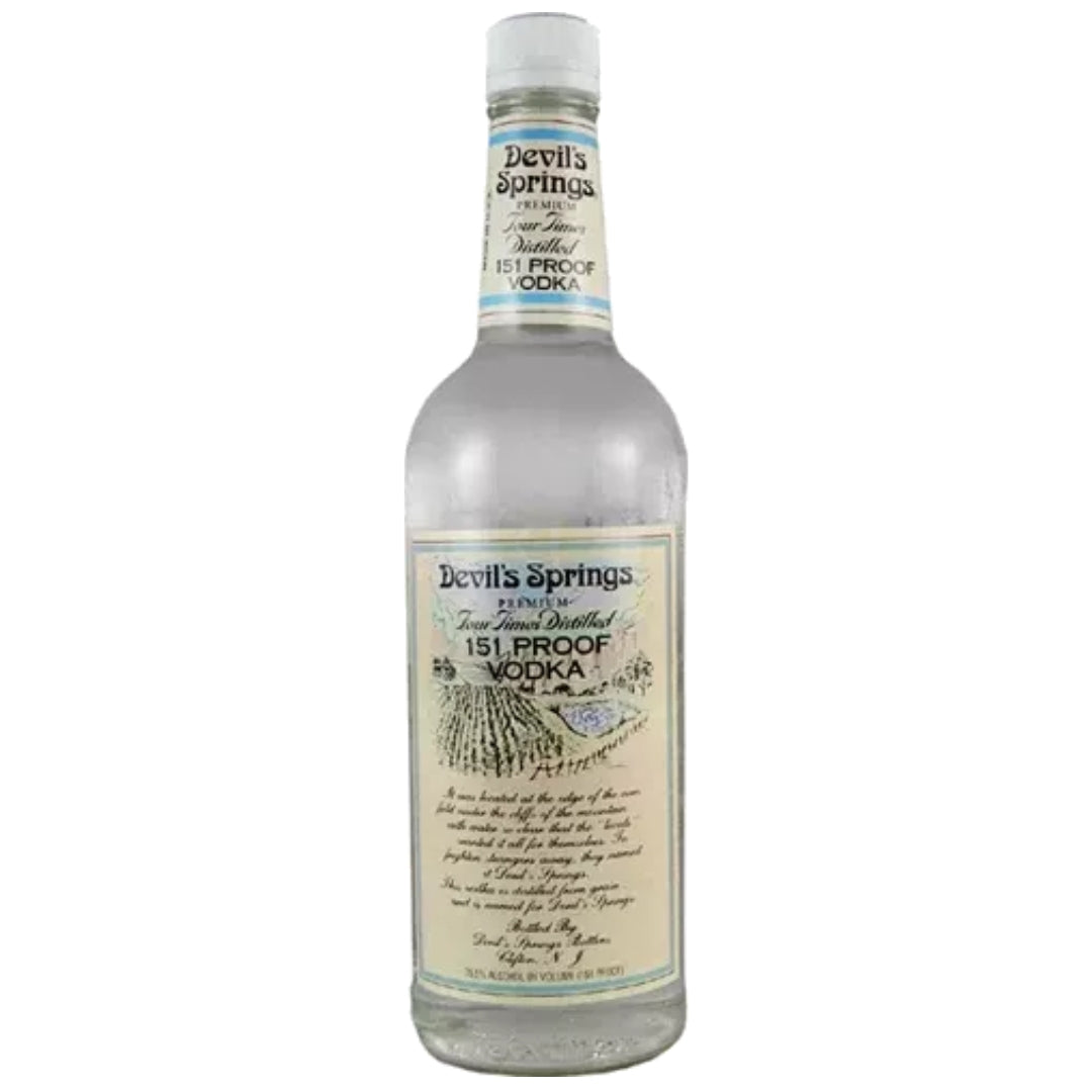 Devil's Spring 151 Proof Vodka