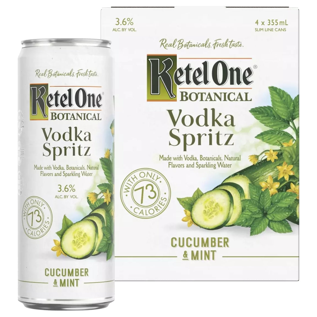 Ketel One Botanical Vodka Spritz Cucumber Mint
