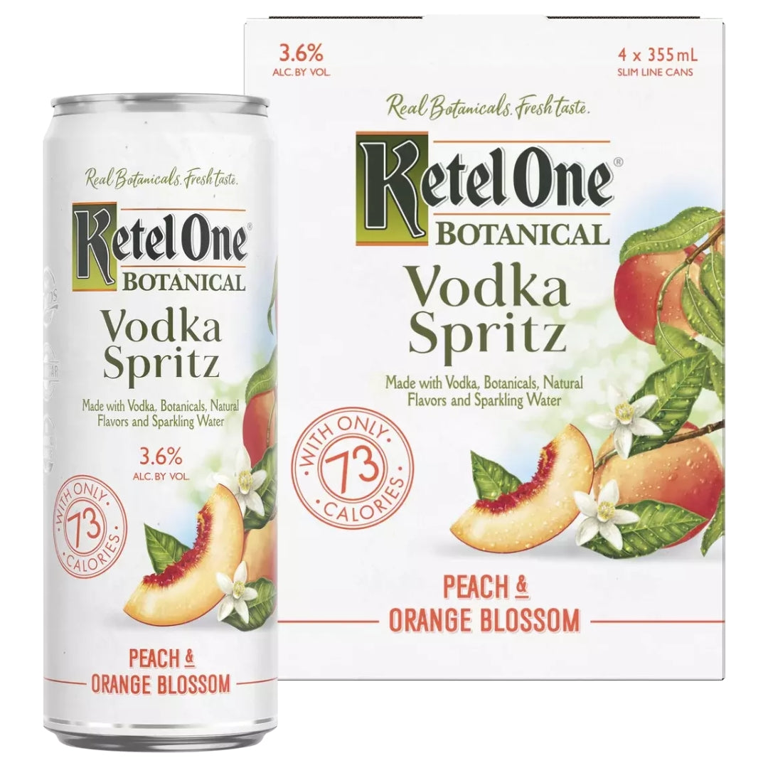 Ketel One Botanical Vodka Spritz Peach & Orange Blossom