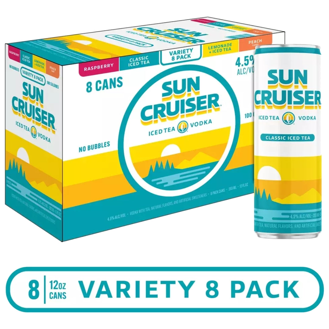 Sun Cruiser Iced Tea & Vodka Variety Pack