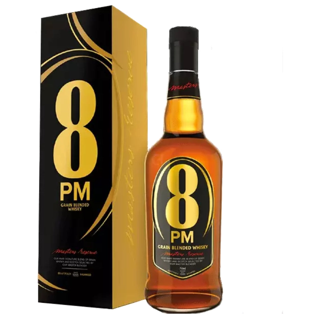 8pm Grain Blended Indian Spirit Whiskey