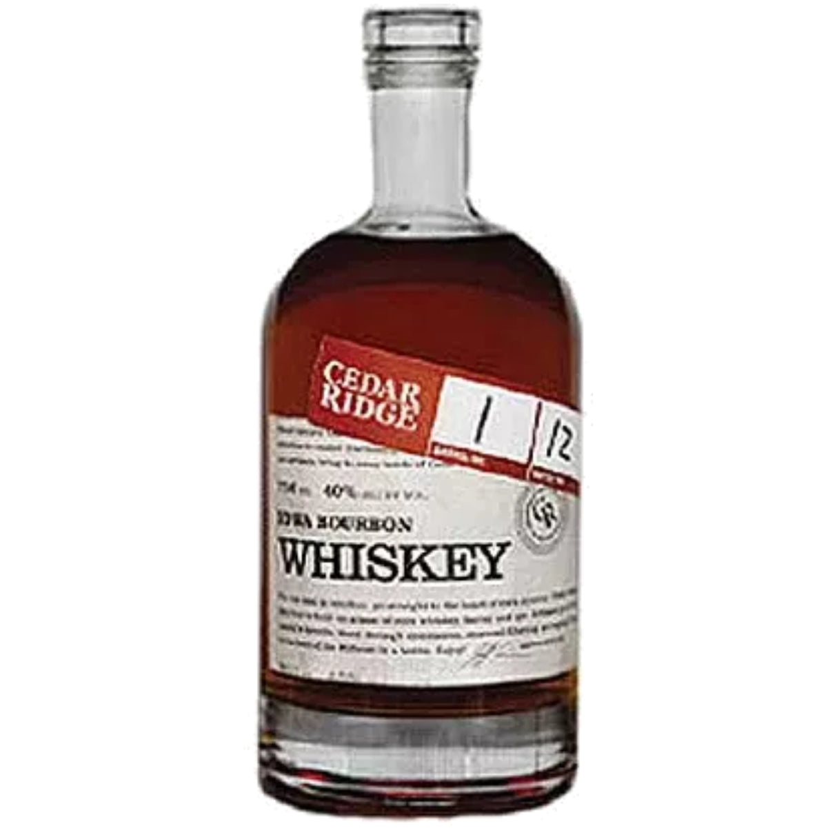 Cedar Ridge Iowa Bourbon