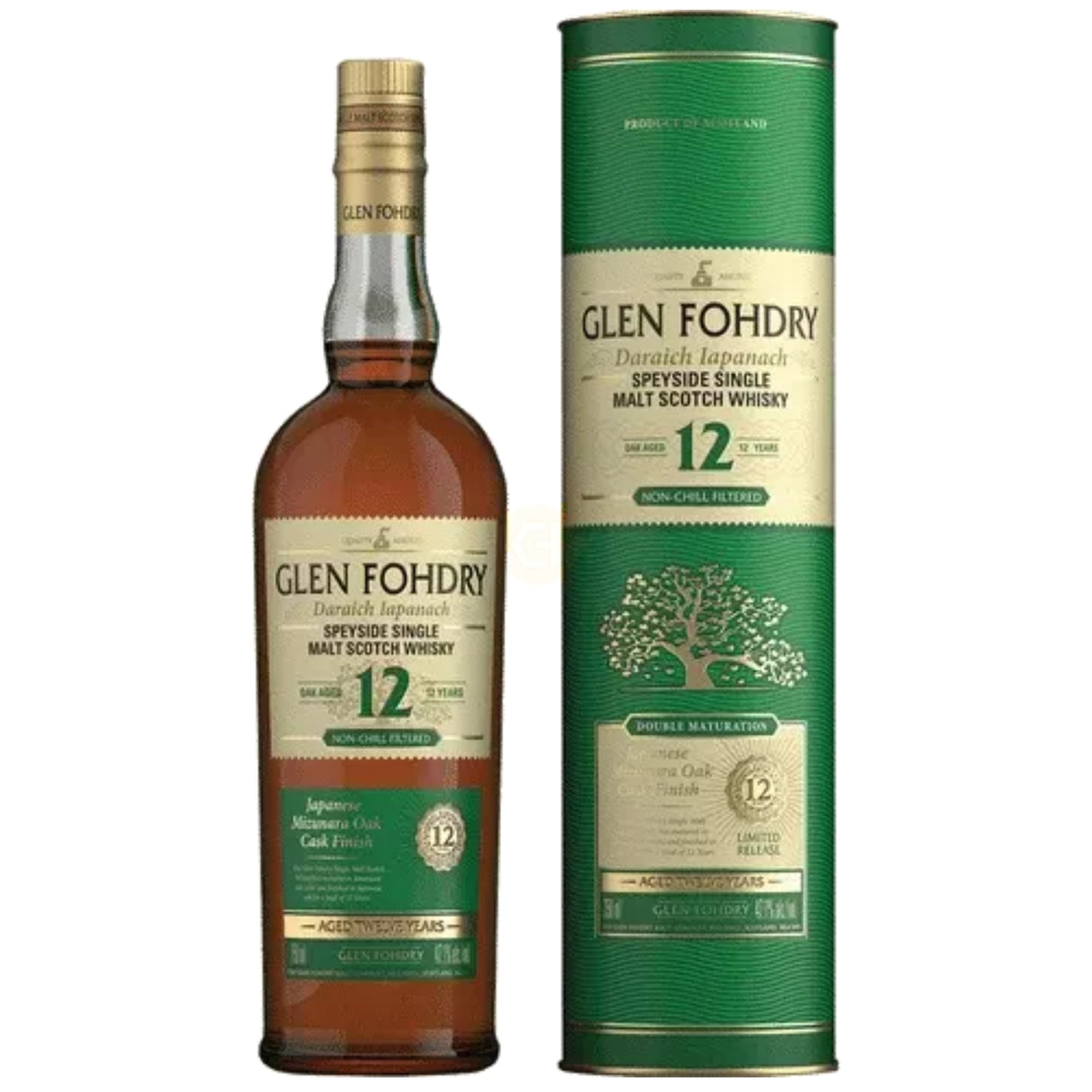 Glen Fohdry 12yr Mizunara Oak Cask Speyside Single Malt