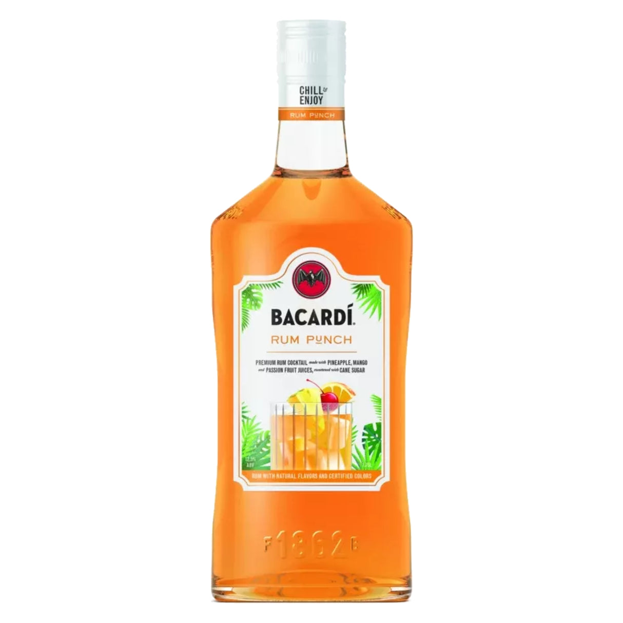 BACARDI Rum Punch Ready to Serve Premium Rum Cocktail