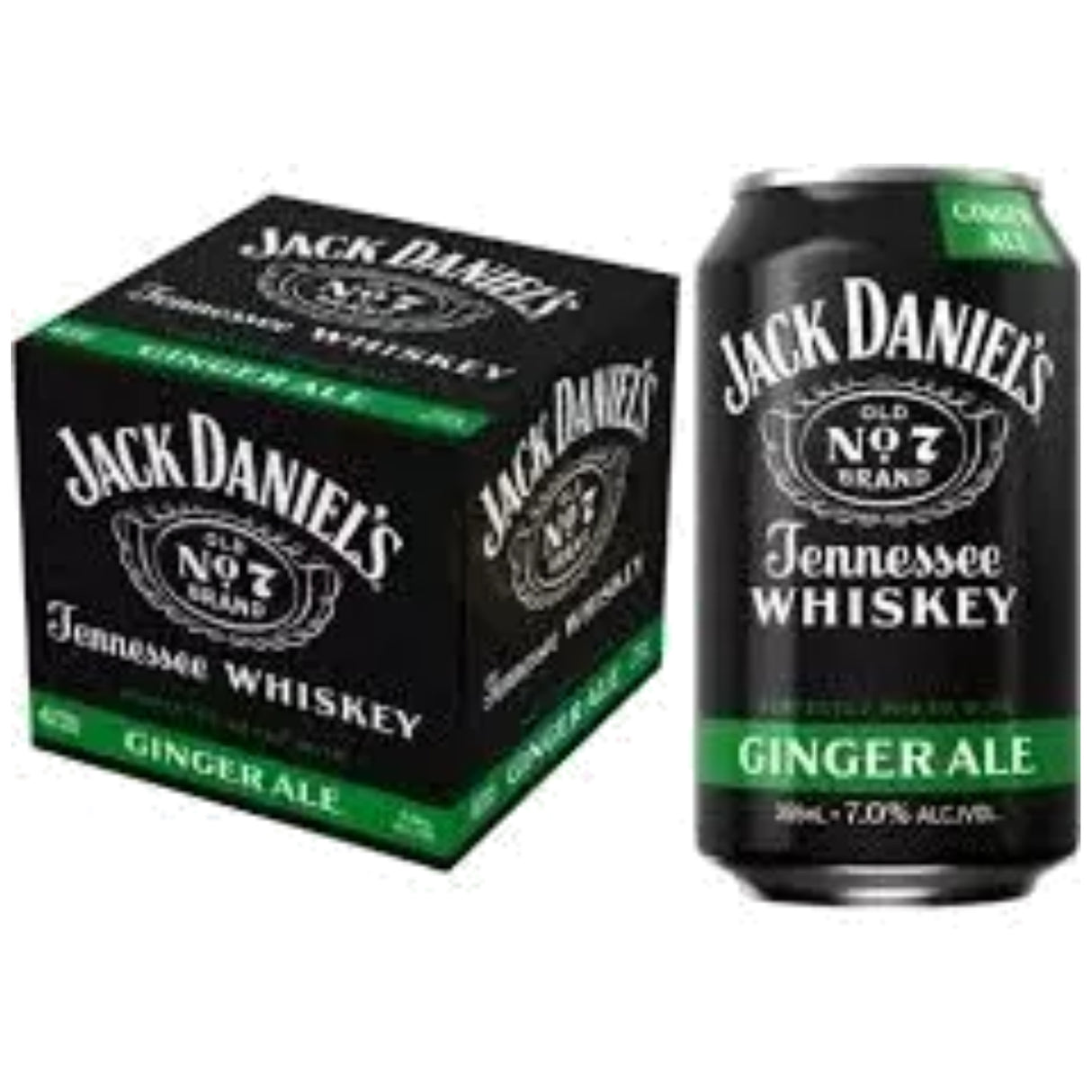 Jack Daniels Tennessee Ginger Ale Cocktail