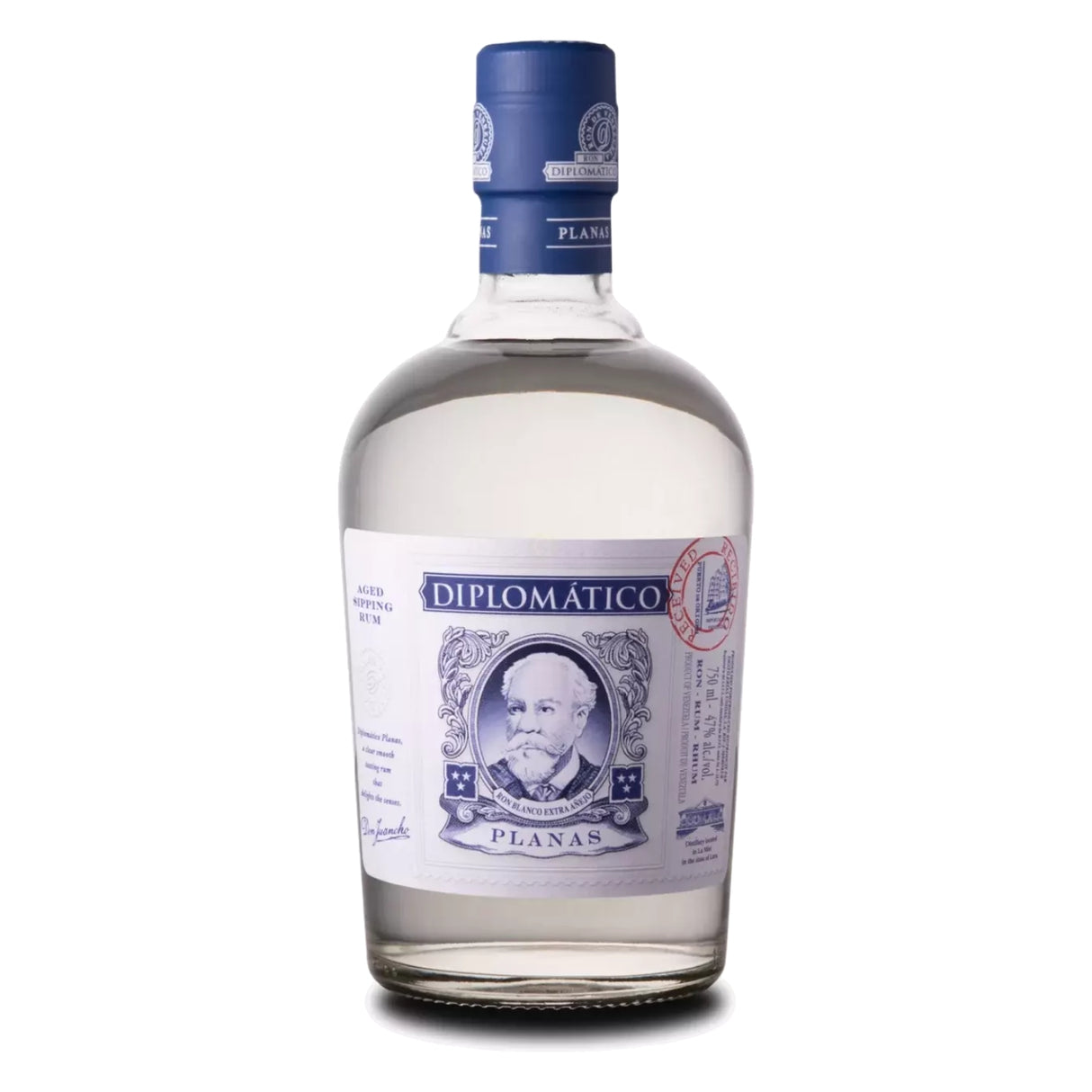 Diplomatico Rum Planas Ron Blanco Extra Enejo