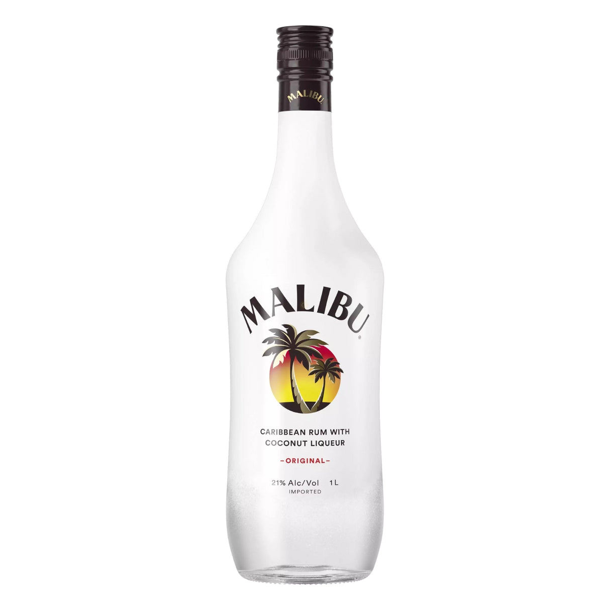 Malibu Caribbean Rum with Coconut Flavored Liqueur