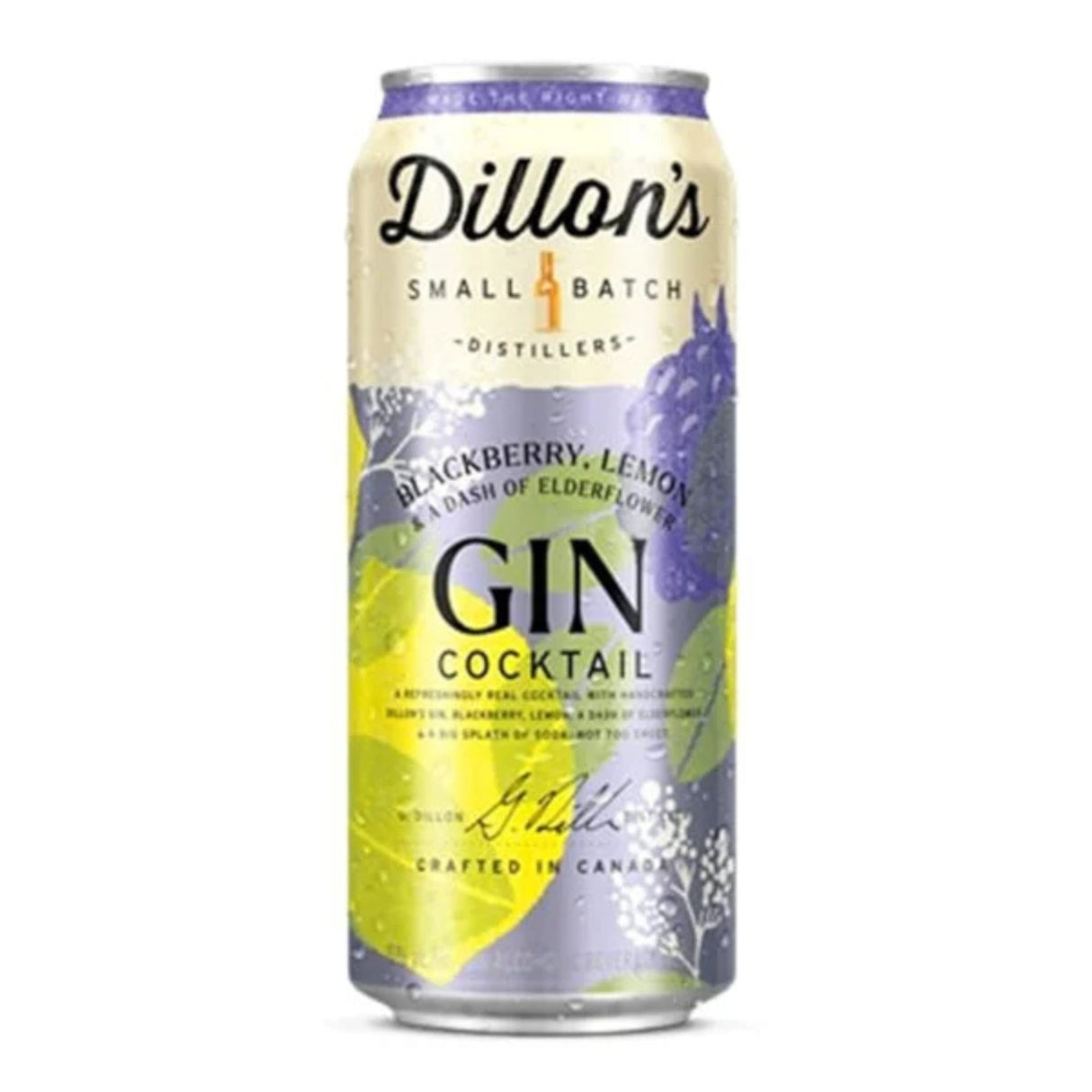 Dillons Blackberry Lemon Gin Rtd Sin