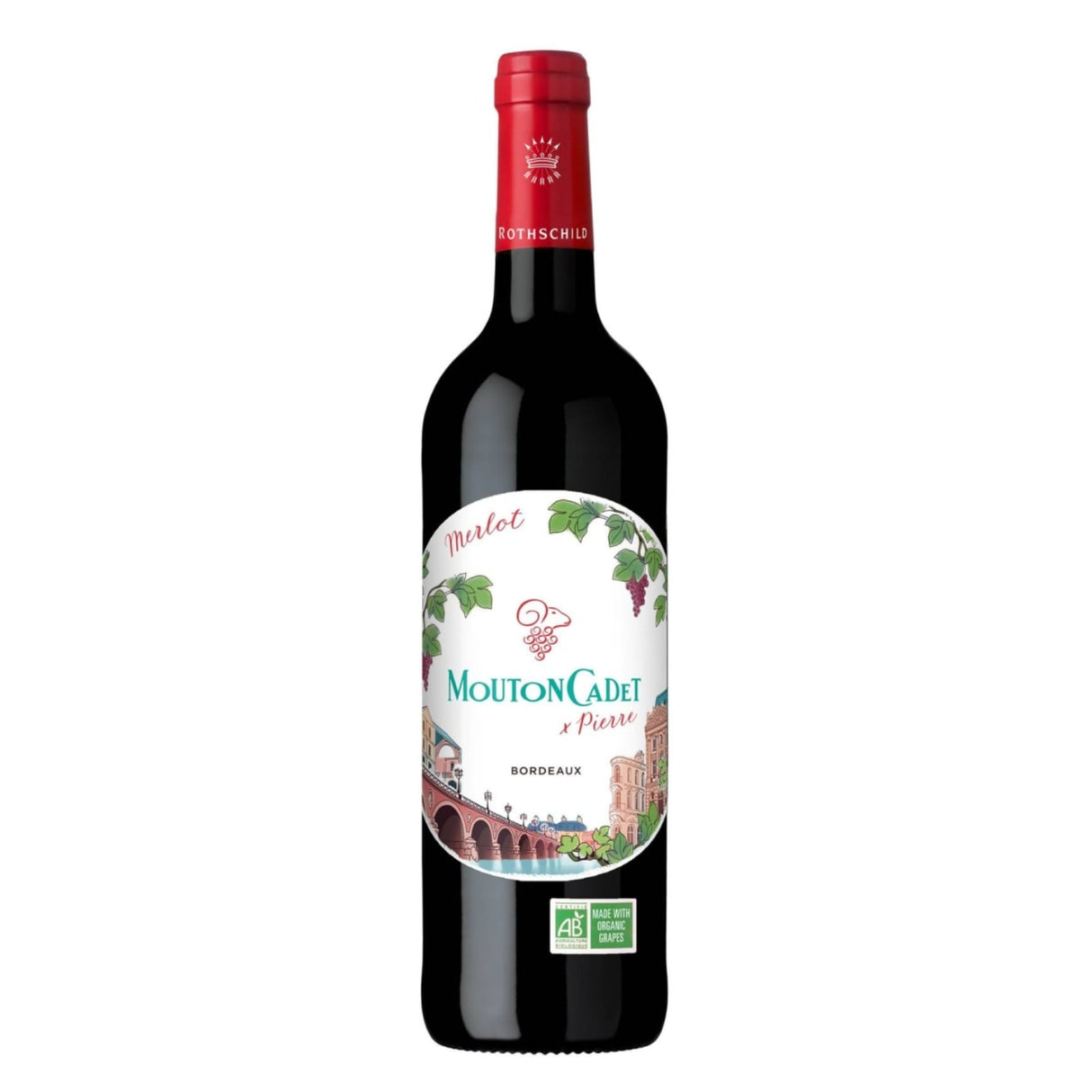 Mouton Cadet Rouge X Pierre Red Baron Philipe De Rothschild