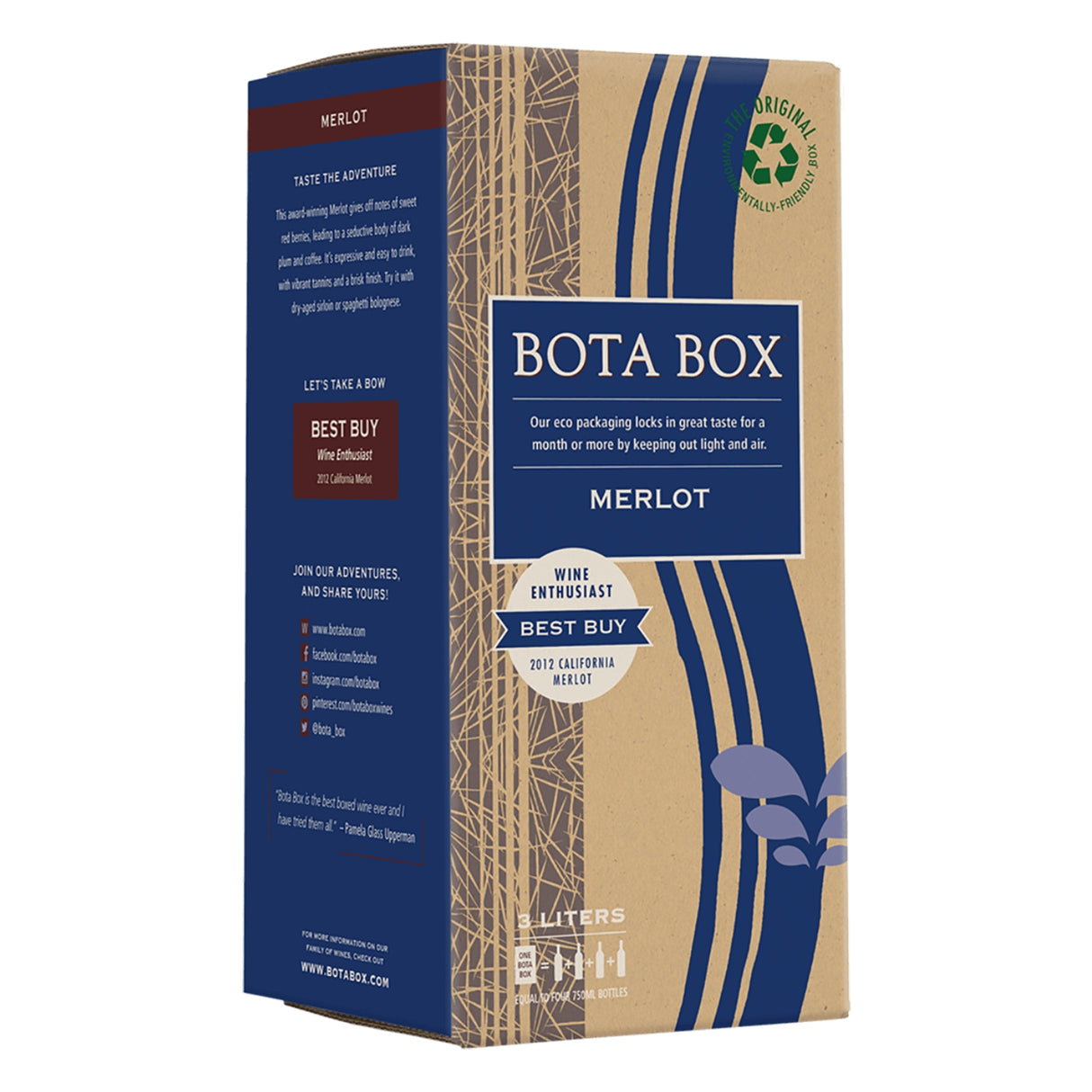 Bota Box Merlot 3L