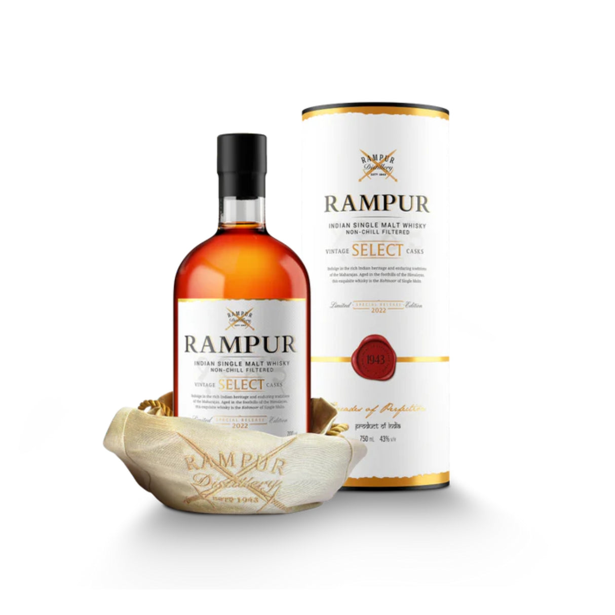 Rampur Vintage Select Casks Indian Single Malt Whisky