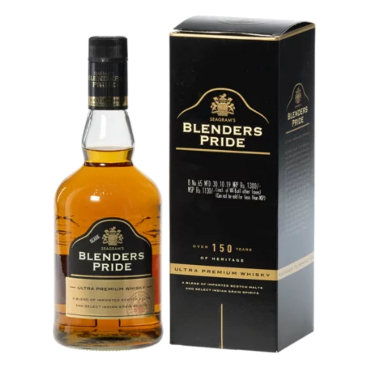 Seagram's Blenders Pride Indian Whisky