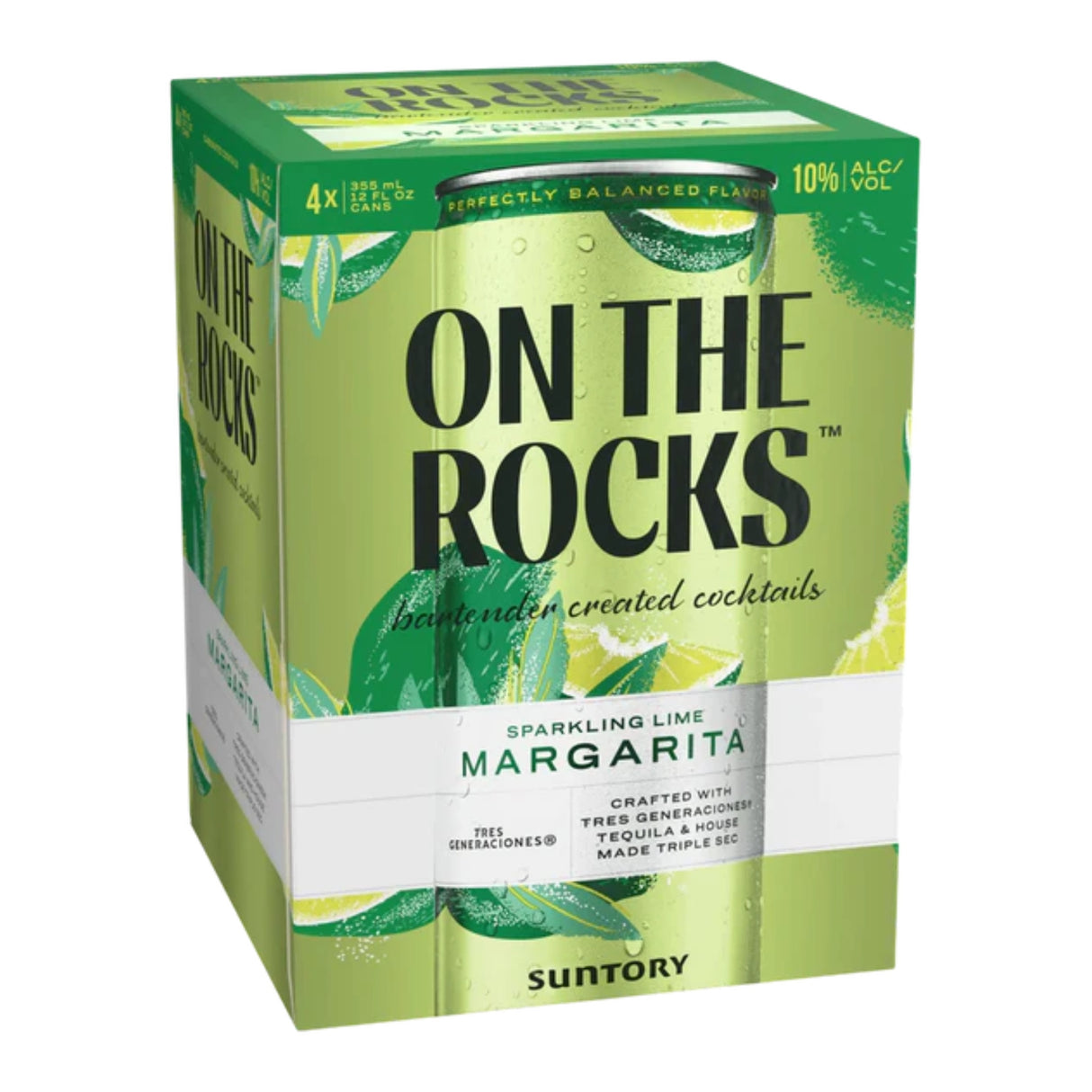 On The Rocks Sparkling Lime Margarita