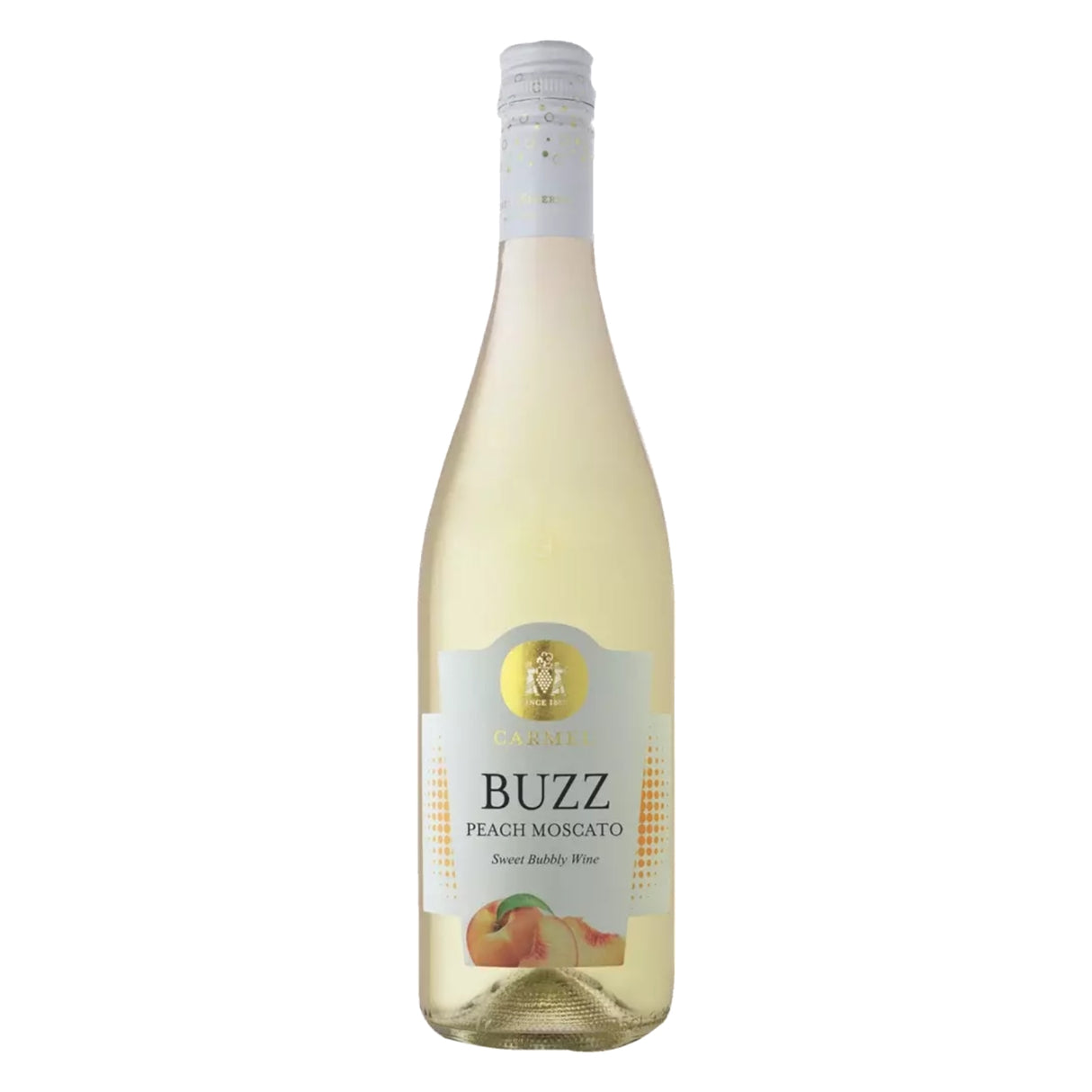 Carmel Buzz Peach Moscato Sweet Bubbly Wine