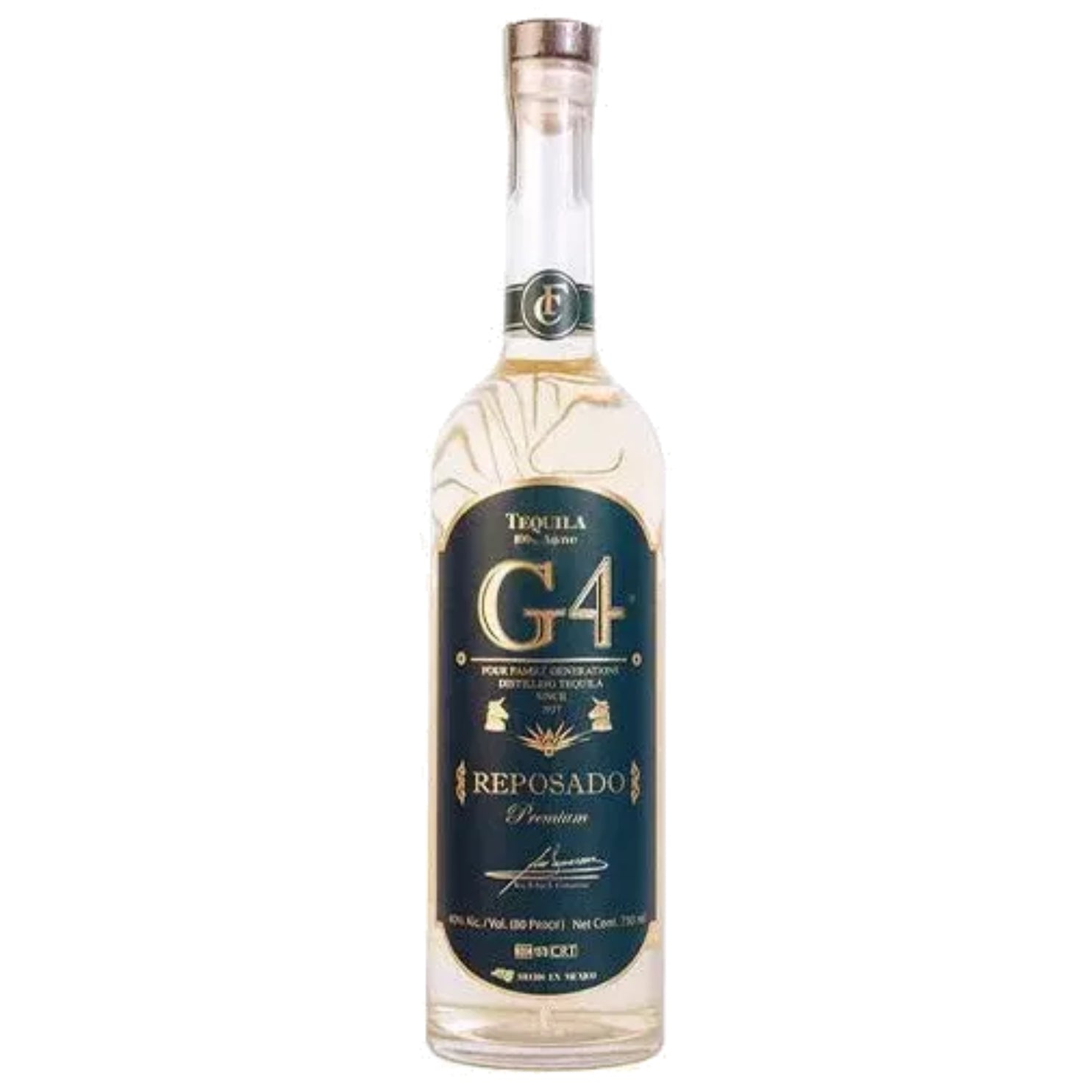 G4 Premium Tequila Reposado 750ml