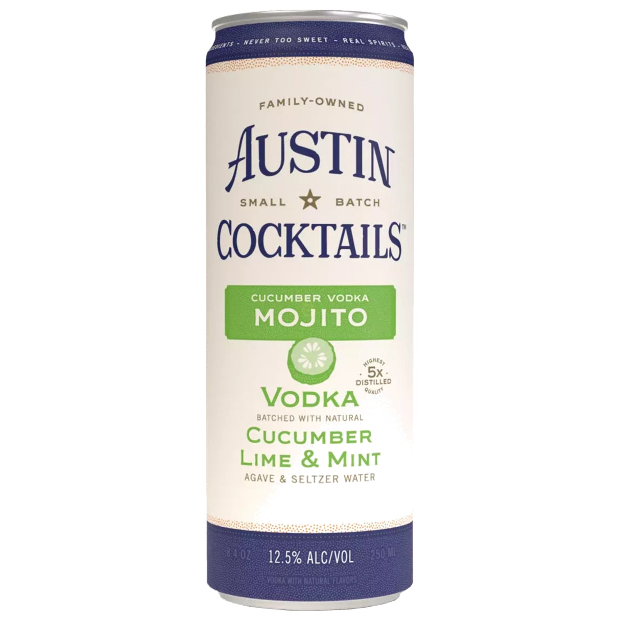 Austin Cocktails Cucumber Lime & Mint Vodka Sparkling Mojito