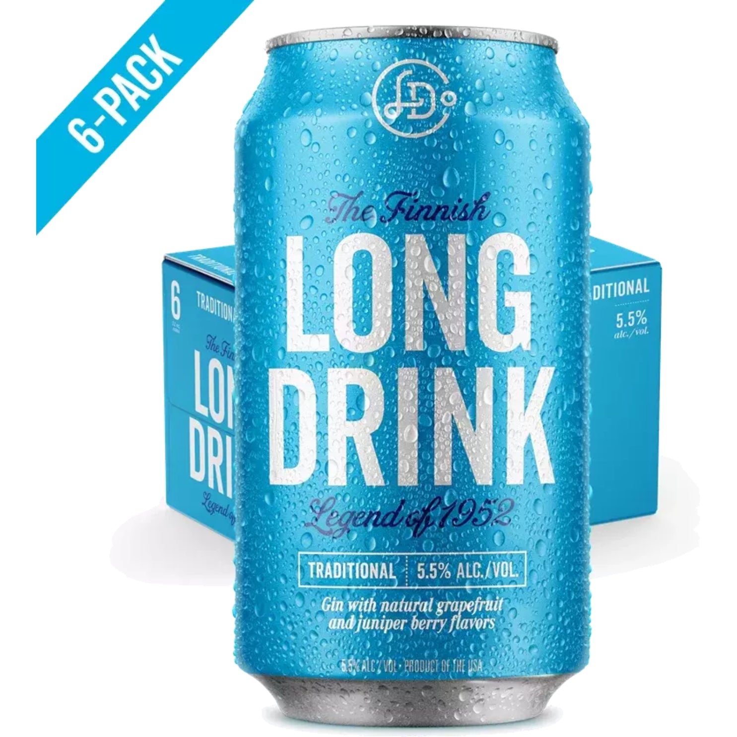Long Drink Traditional Seltzer RTD Cocktail Cans