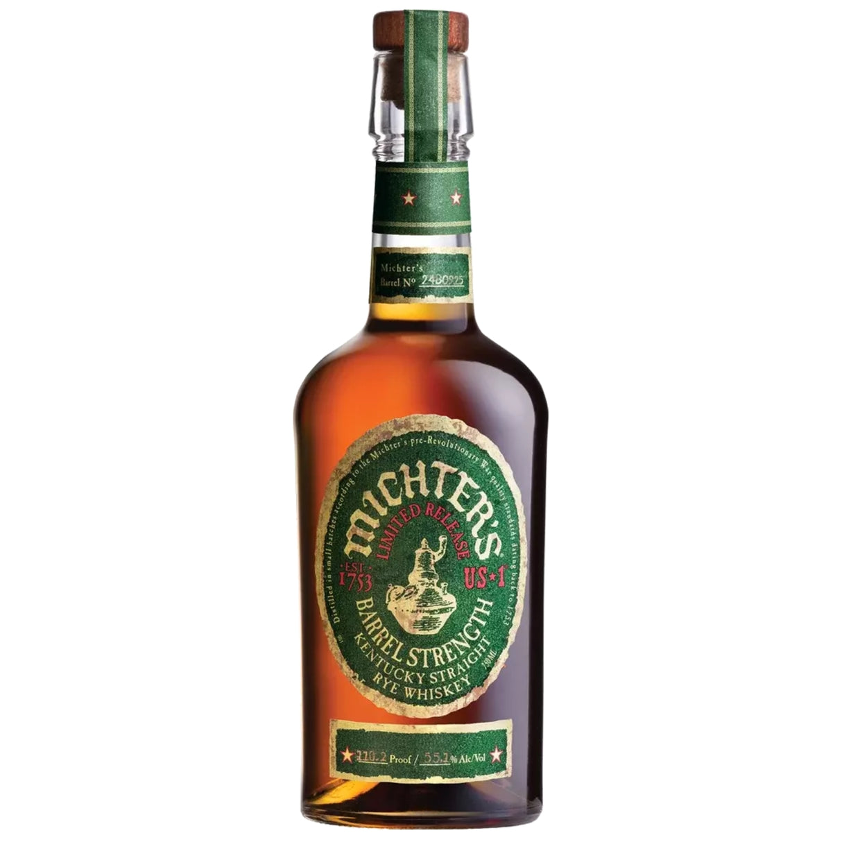 Michter’s US★1 Barrel Strength Rye