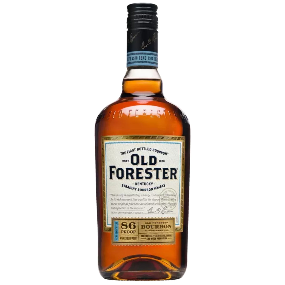 Old Forester 86 Proof Kentucky Straight Bourbon Whisky