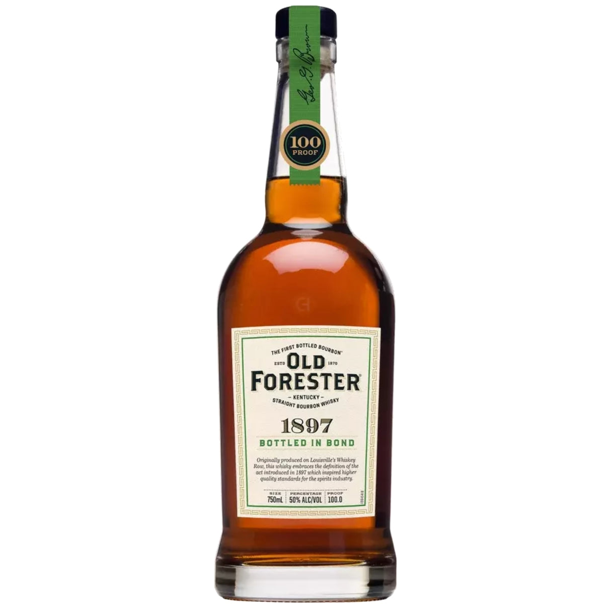 Old Forester Whiskey Row Series: 1897 Bottled in Bond Kentucky Straight Bourbon Whisky