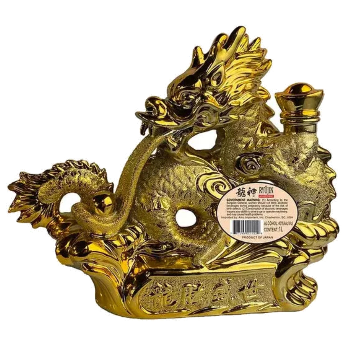Ryujin Japanese Whiskey Golden Dragon Liter