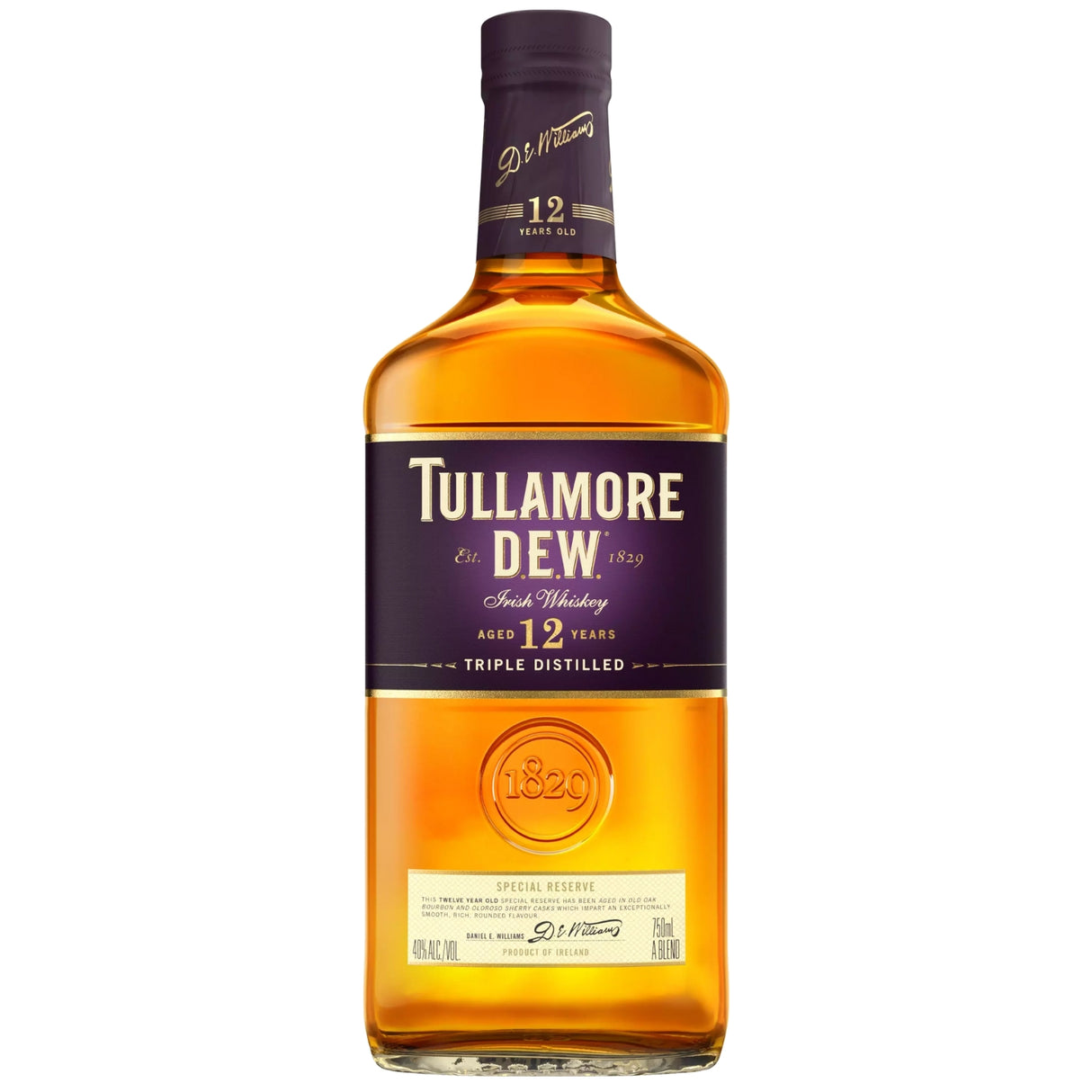 Tullamore Dew 12 Year Old Special Reserve Irish Whisky