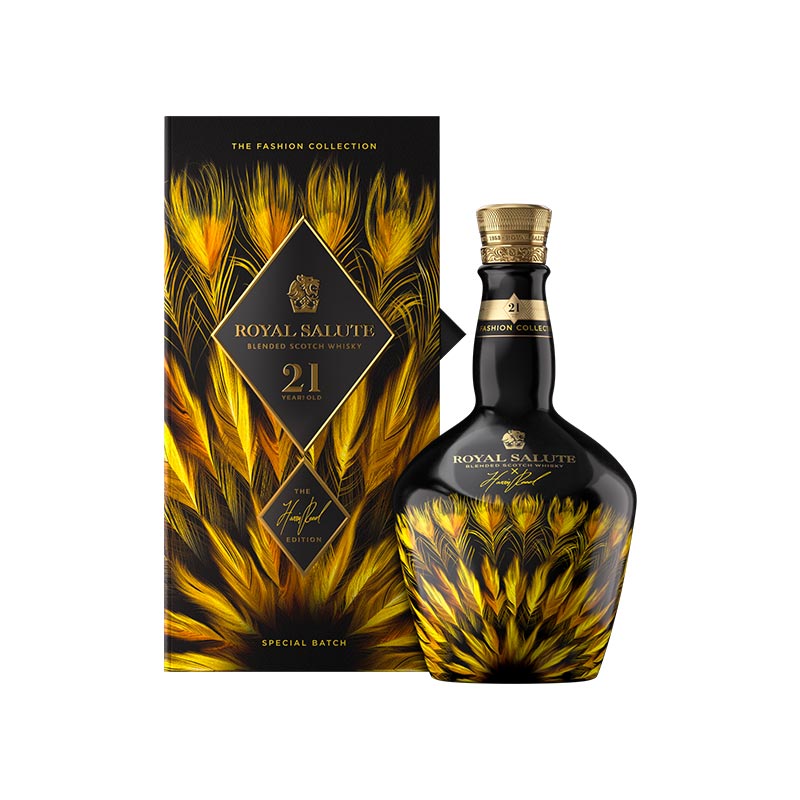 Chivas Royal Salute 21 Year Old Harris Reed Gold Edition Scotch
