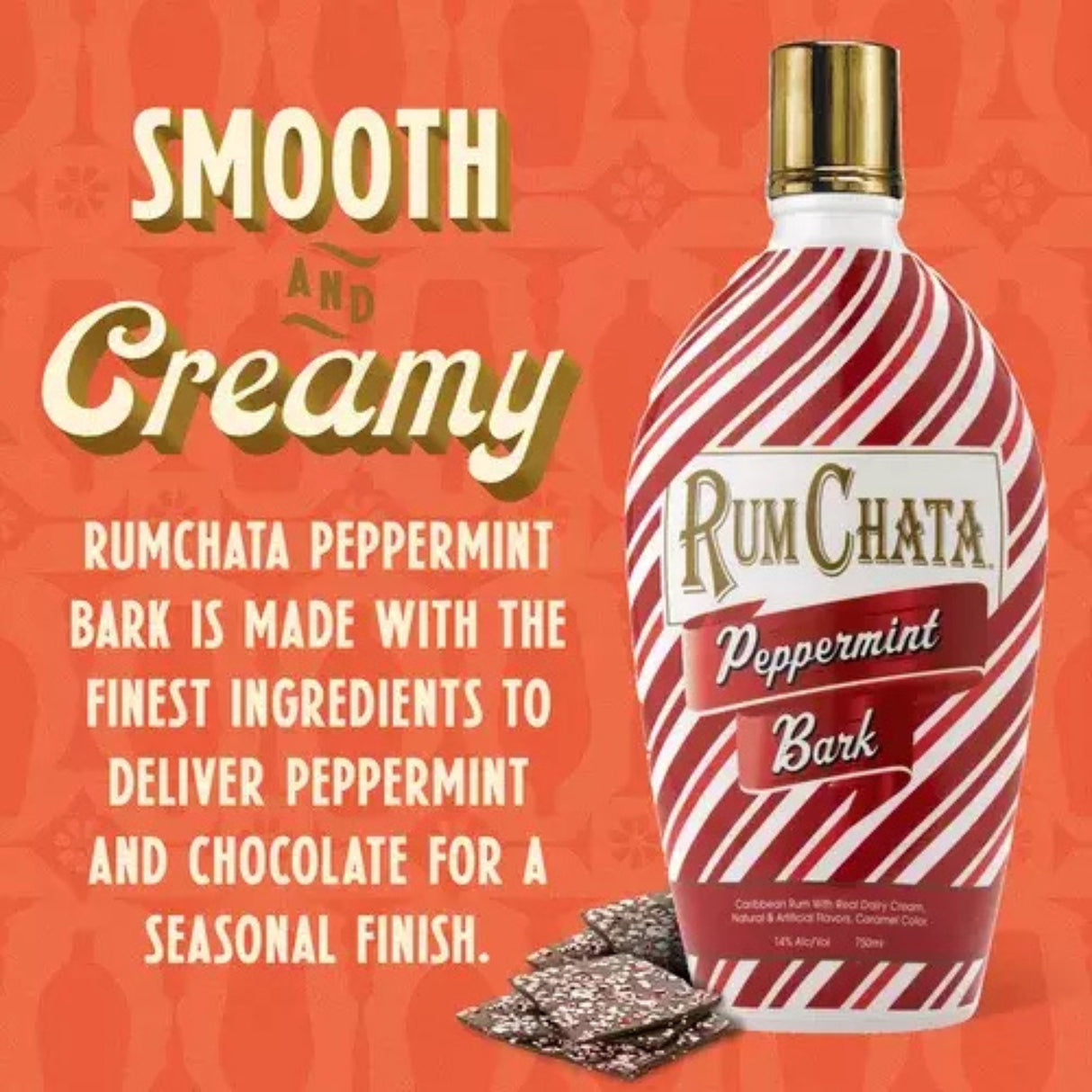 RumChata Peppermint Bark Made With Premium Caribbean Rum